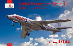 A-Model 14450 Tupolev TU-104A Soviet passanger aircraft 1:144 Aircraft Model Kit