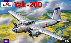 A-Model 72162 Yakovlev Yak-200 1:72 Aircraft Model Kit