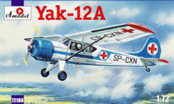 A-Model 72188 Yakovlev Yak-12A 1:72 Aircraft Model Kit