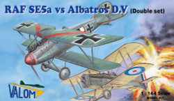 Valom 14418 RAF S.E.5a vs. Albatros D.V Duels in the sky 1:144 Aircraft Model Kit