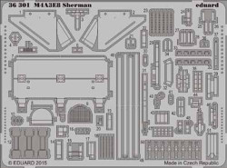 Eduard 36301 1:35 Etched Detailing Set for Tamiya Kits M4A3E8 Sherman 'Easy Eigh
