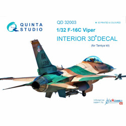 Quinta Studio 32003 Lockheed-Martin F-16C Fighting Falcon  1:32 3D Printed Decal