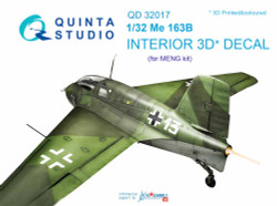 Quinta Studio 32017 Messerschmitt Me-163B  1:32 3D Printed Decal