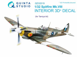 Quinta Studio 32019 Supermarine Spitfire Mk.VIII  1:32 3D Printed Decal