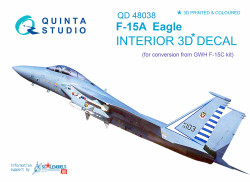 Quinta Studio 48038 McDonnell F-15A Eagle  1:48 3D Printed Decal