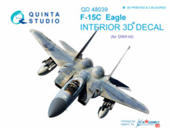 Quinta Studio 48039 McDonnell F-15C Eagle  1:48 3D Printed Decal