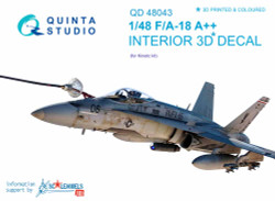 Quinta Studio 48043 McDonnell-Douglas F/A-18A+  1:48 3D Printed Decal