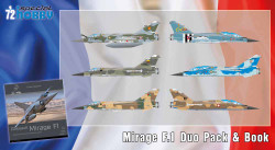 Special Hobby 72414 Mirage F.1 Duo Pack & Book 1:72 Aircraft Model Kit