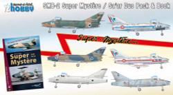 Special Hobby 72417 SMB-2 Super Mystere Duo Pack & Book 1:72 Aircraft Model Kit