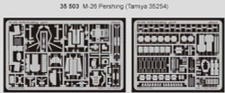 Eduard 35503 1:35 Etched Detailing Set for Tamiya Kits M26 Pershing