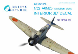 Quinta Studio 32024 Mitsubishi A6M2b Zero 1:32 3D Printed Decal