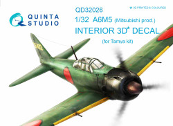 Quinta Studio 32026 Mitsubishi A6M5 (Mitsubishi prod.)  1:32 3D Printed Decal