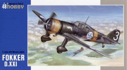 Special Hobby 48078 Fokker D.XXI 3. sarja with Mercury engine 1:48 Model Kit