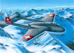 Special Hobby 72339 DH.100 Vampire Mk.I The First Jet Guardians of Neutrality 1/72 1:72 Model Kit
