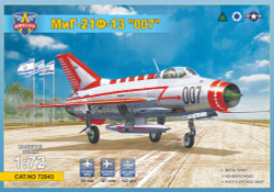 Modelsvit 72043 Mikoyan MiG-21F-13 '007' 1:72 Aircraft Model Kit