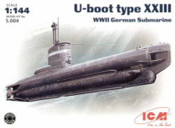 ICM S004 U-Boat type XXIII Submarines 1:144 Ship Model Kit