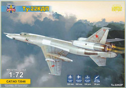 Modelsvit 72046 Tupolev Tu-22KDP 1:72 Aircraft Model Kit