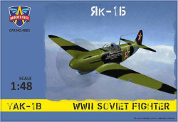 Modelsvit 4801 Yakovlev Yak-1B soviet WWII fighter 1:48 Aircraft Model Kit