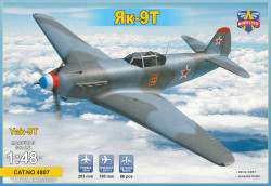 Modelsvit 4807 Yakovlev Yak-9T Soviet WWII fighter 1:48 Aircraft Model Kit