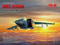 ICM 72175 Mikoyan MiG-25BM Soviet Strike Aircraft 1:72 Aircraft Model Kit