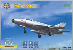Modelsvit 72021 Mikoyan MiG-21F  1:72 Aircraft Model Kit