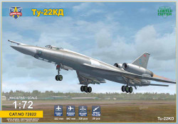 Modelsvit 72022 Tupolev Tu-22KD 'Shilo' (Blinder B) 1:72 Aircraft Model Kit