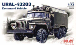 ICM 72612 Ural 43203 Command Vehicle 1:72 Military Vehicle Model Kit