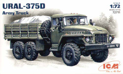 ICM 72711 Ural 375D Utility Truck 1:72 Military Vehicle Model Kit