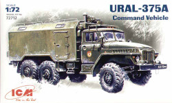 ICM 72712 Ural 375A Command Vehicle 1:72 Military Vehicle Model Kit