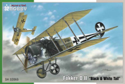 Special Hobby 32065 Fokker D.II Black & White Tail 1:32 Aircraft Model Kit