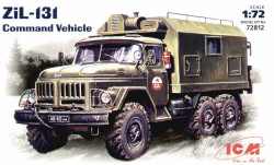 ICM 72812 Soviet Zil-131 Command Vehicle 1:72 Military Vehicle Model Kit