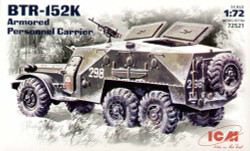 ICM 72521 Soviet BTR-152K 1:72 Military Vehicle Model Kit