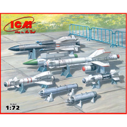 ICM 72213 Soviet Air-to-Surface aircraft armament 1:72 Aircraft detailing sets