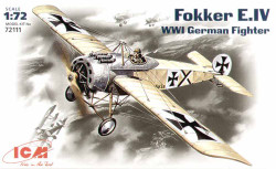 ICM 72111 Fokker E.IV monoplane 1:72 Aircraft Model Kit