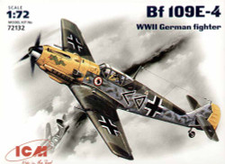 ICM 72132 Messerschmitt Bf-109E-4 1:72 Aircraft Model Kit