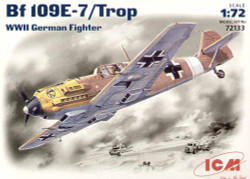 ICM 72133 Messerschmitt Bf-109E-7/Bf-109E-7 Tropical 1:72 Aircraft Model Kit