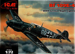 ICM 72134 Messerschmitt Bf-109E-4 1:72 Aircraft Model Kit