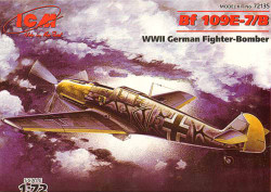 ICM 72135 Messerschmitt Bf-109E-7/B 1:72 Aircraft Model Kit