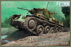 IBG Models 72033 Stridsvagn m/38 1:72 Military Vehicle Model Kit