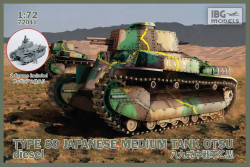 IBG Models 72041 Type 89 Japanese Medium Tank OTSU 1:72 Military Model Kit
