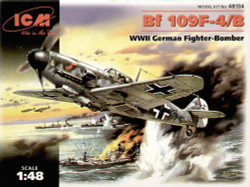 ICM 48104 Messerschmitt Bf-109F-4/B 1:48 Aircraft Model Kit