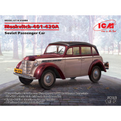 ICM 35484 Moskvitch-401-420A, Soviet Passenger Car 1:35 Car Model Kit