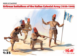 ICM 35567 Eritrean battalions of the Italian Colonial Army 1:35 Figure Model Kit