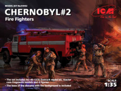 ICM 35902 Chernobyl#2. Fire Fighters 1:35 Military Vehicle Model Kit