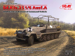 ICM 35102 Sd.Kfz.251/6 Ausf.A WWII 1:35 Military Vehicle Model Kit