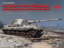 ICM 35363 Pz.Kpfw.VI Ausf.B Konigstiger 1:35 Military Vehicle Model Kit