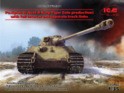 ICM 35364 Pz.Kpfw.VI King Tiger Ausf.B 1:35 Military Vehicle Model Kit