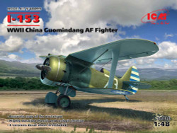 ICM 48099 Polikarpov I-153 WWII China Guomindang 1:48 Aircraft Model Kit