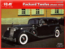 ICM 35535 Packard Twelve (Model 1936) 1:35 Car Model Kit