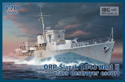 IBG Models 70001 ORP Ślązak 1943 1:700 Ship Model Kit